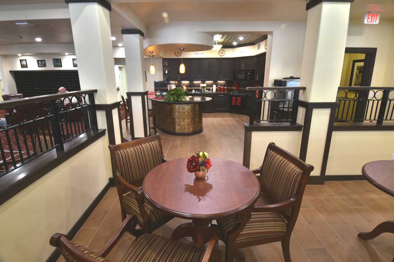 The bistro at Ashton Gardens