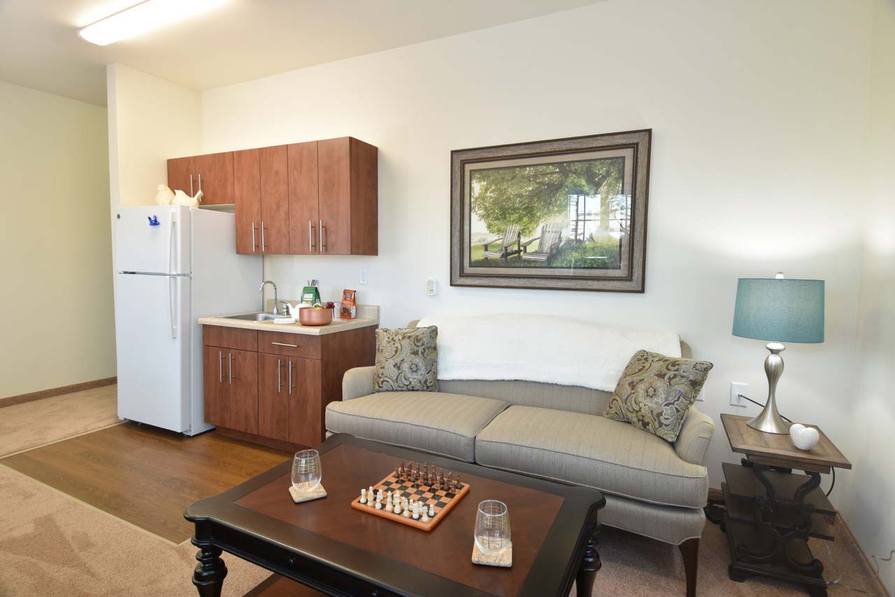 A model apartment at Ashton Gardens