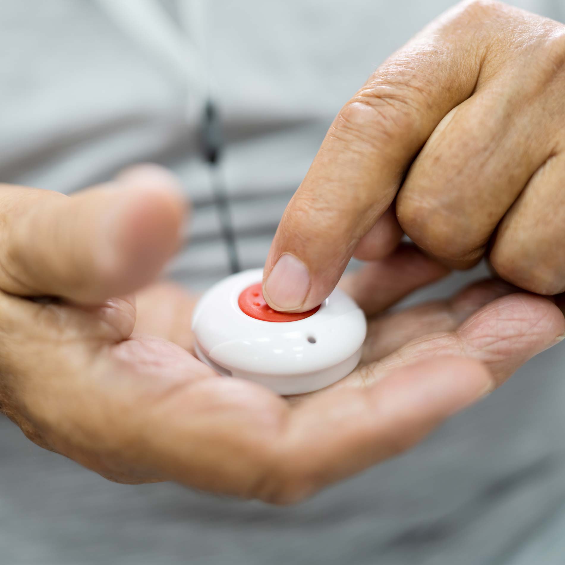 An emergency call button available to Ashton Gardens residents