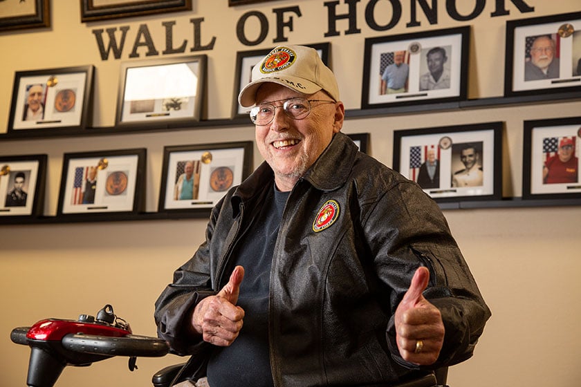 The Wall of Honor at Ashton Gardens